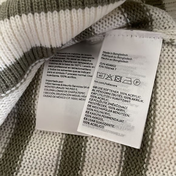 H&M Striped Sweater - Picture 6 of 8